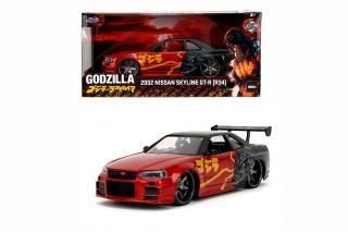 Nissan Skyline GT-R 2002 Godzilla  Jada 1:24